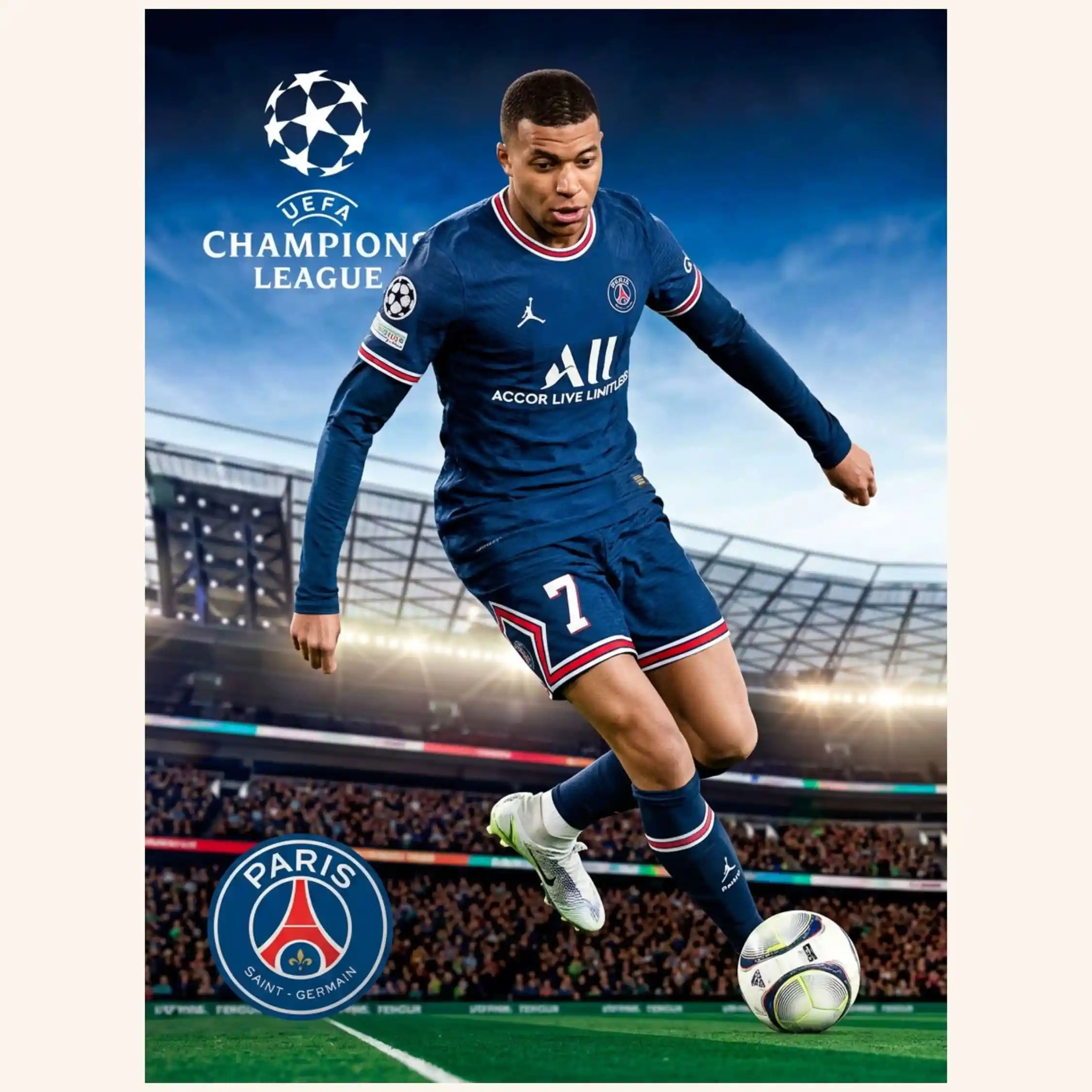 The Eternal Legend – Football Lenticular Portrait