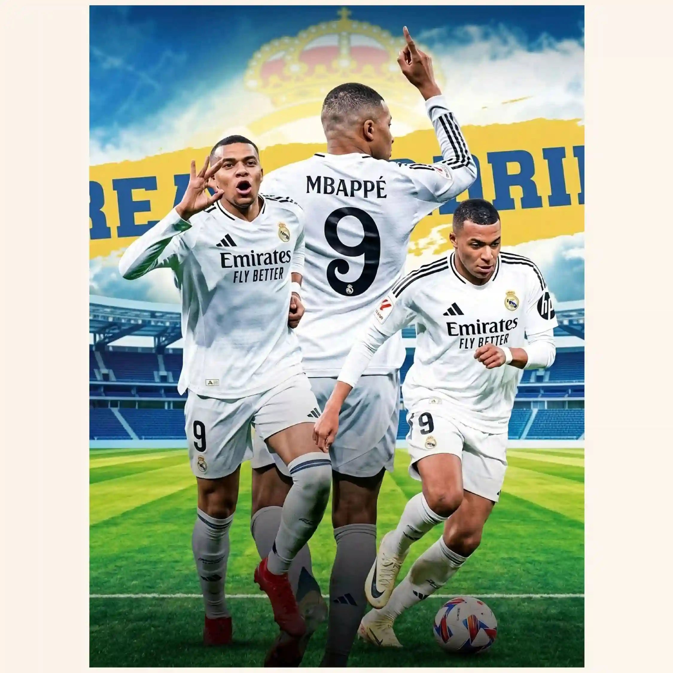 The Eternal Legend – Football Lenticular Portrait
