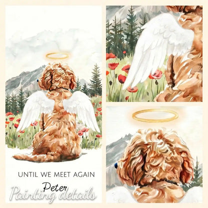 Celestial Paws – Custom Pet Lenticular Portrait
