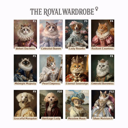 The Noble Heritage – Custom Pet Lenticular Portrait