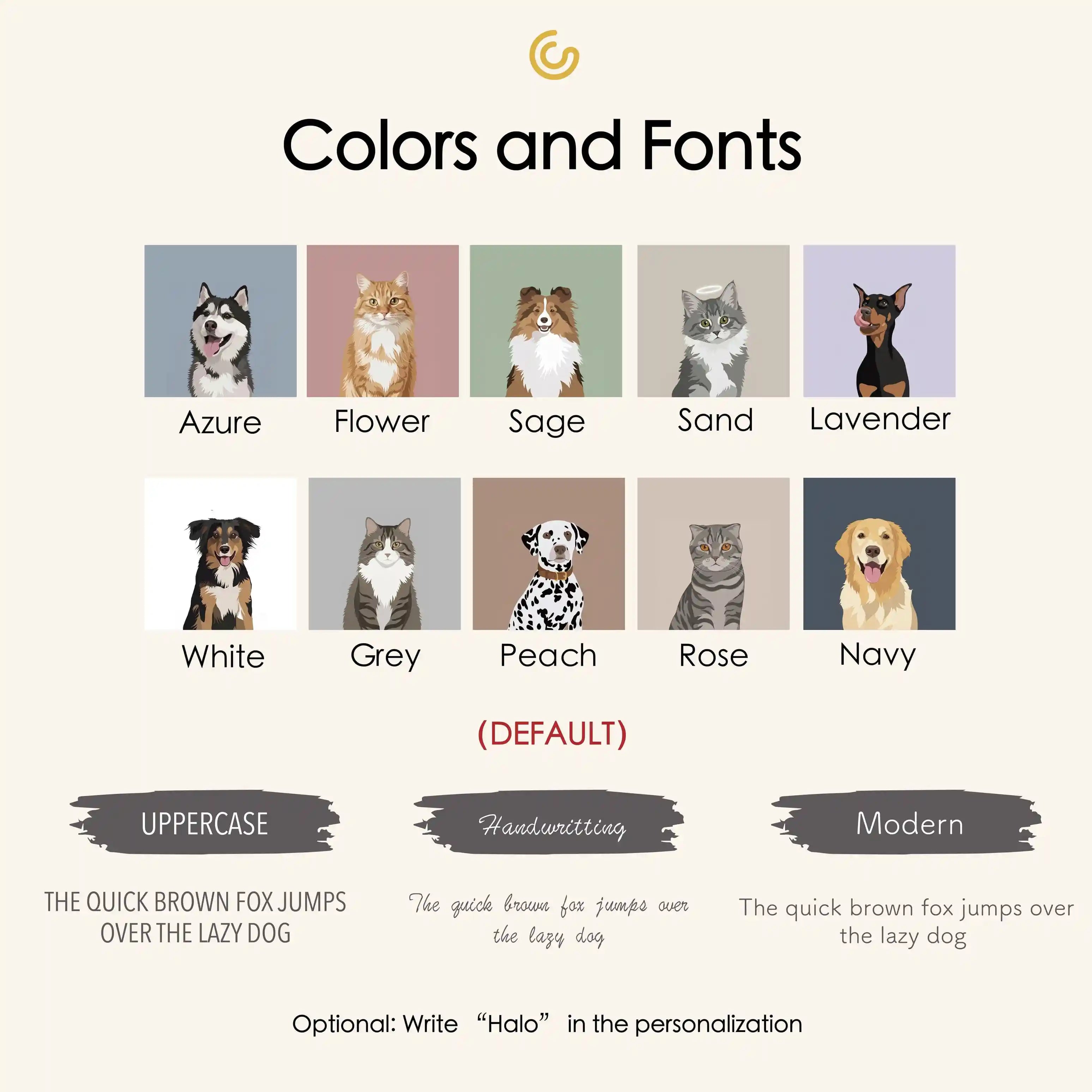 The Modern Aura – Custom Pet Lenticular Portrait