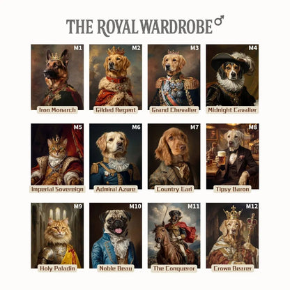The Noble Heritage – Custom Pet Lenticular Portrait