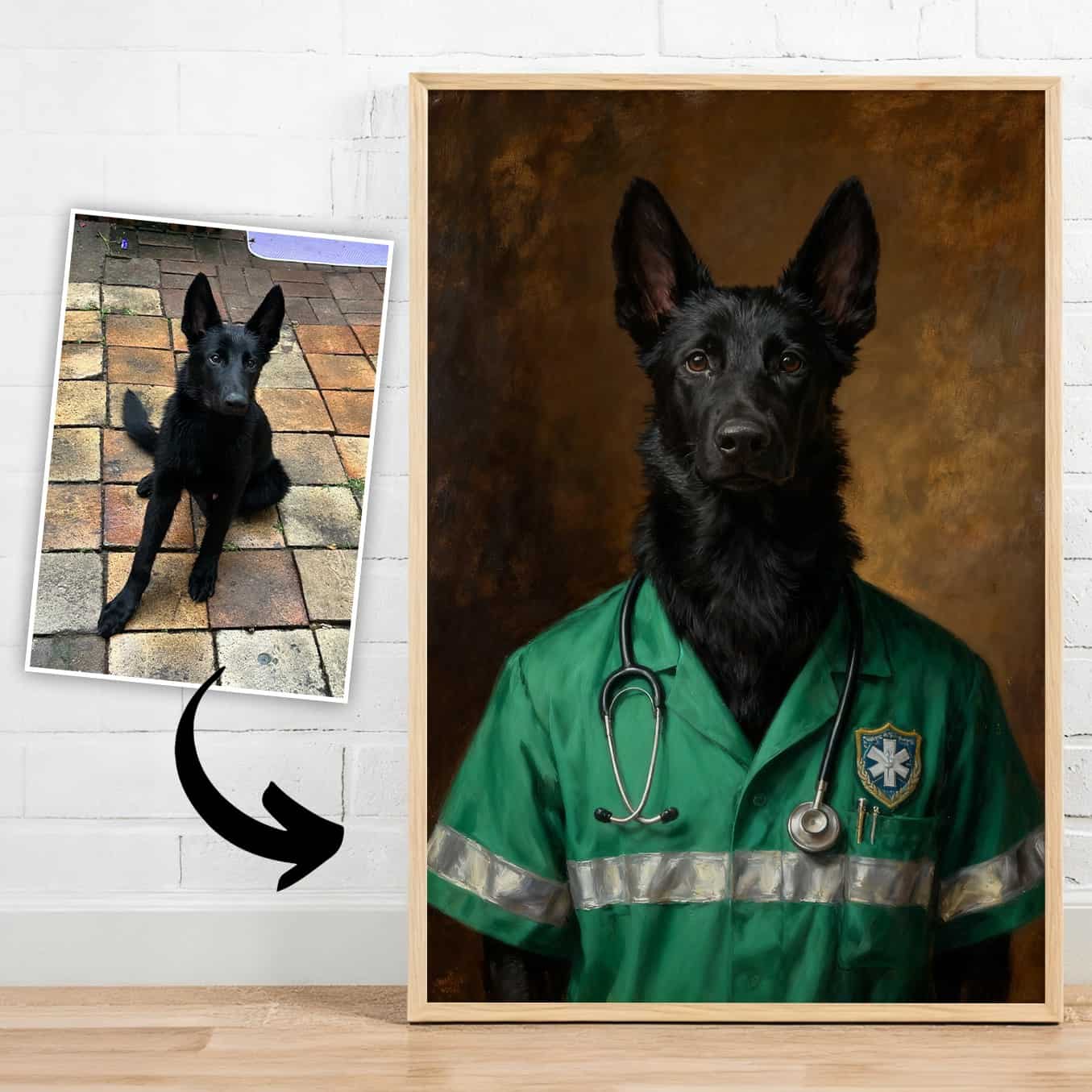 Heroes – Pet Lenticular Portrait