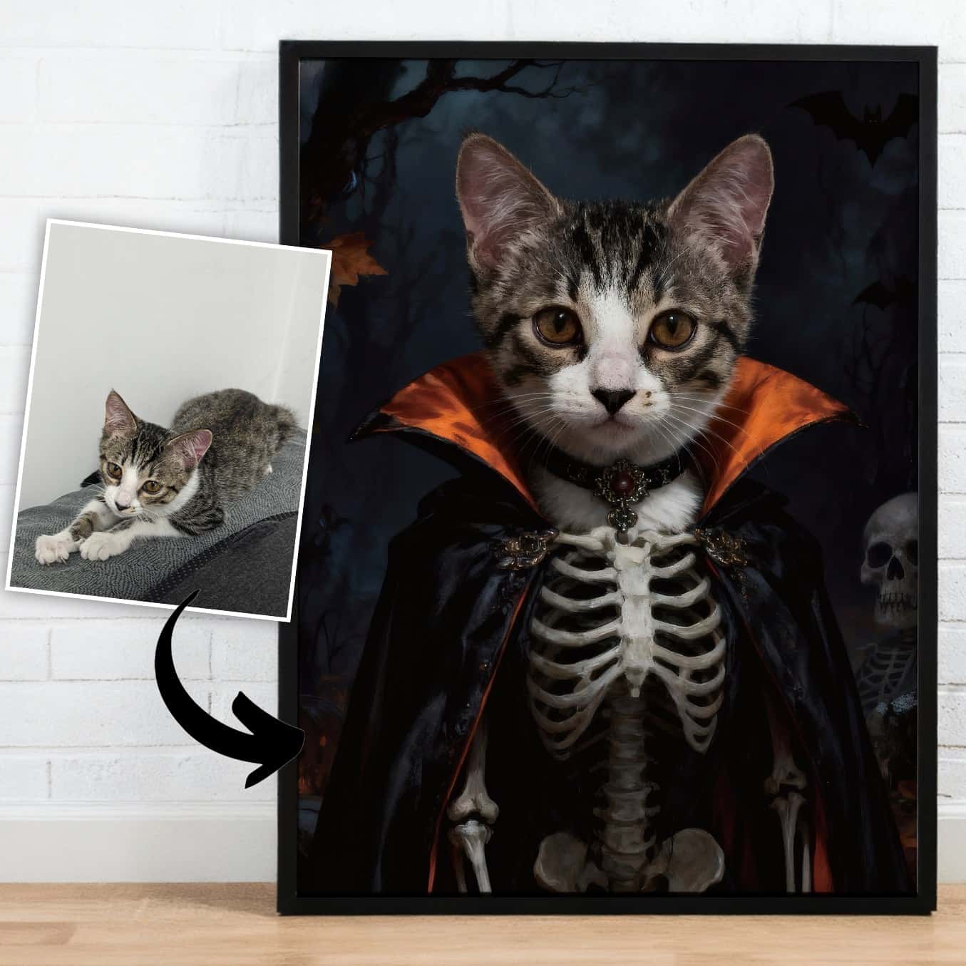 Halloween –  Pet Lenticular Portrait