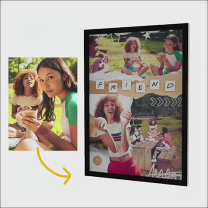 Lenticular Friendship Portrait