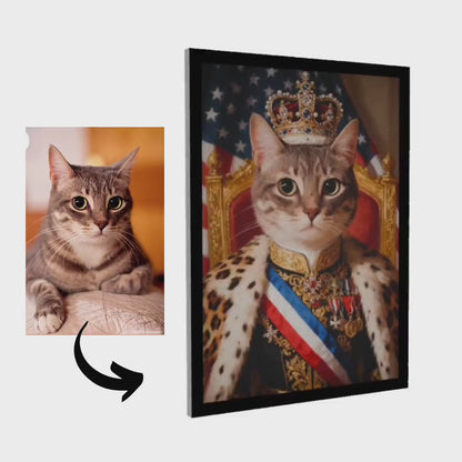 King - Pet Lenticular Portrait