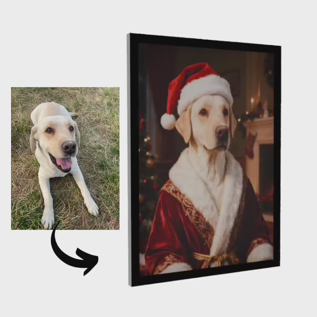 Christmas – Pet Lenticular Portrait