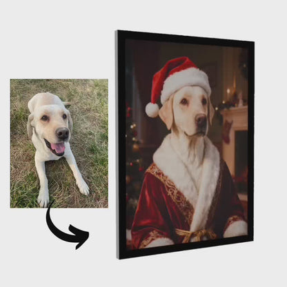 Christmas – Pet Lenticular Portrait