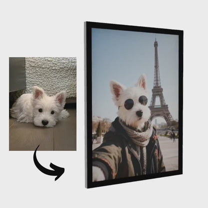 Traveler – Pet Lenticular Portrait