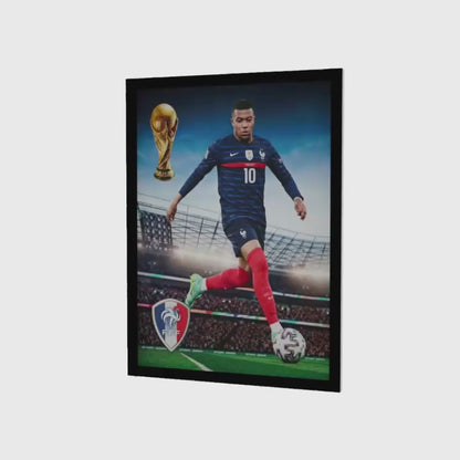 The Eternal Legend – Football Lenticular Portrait