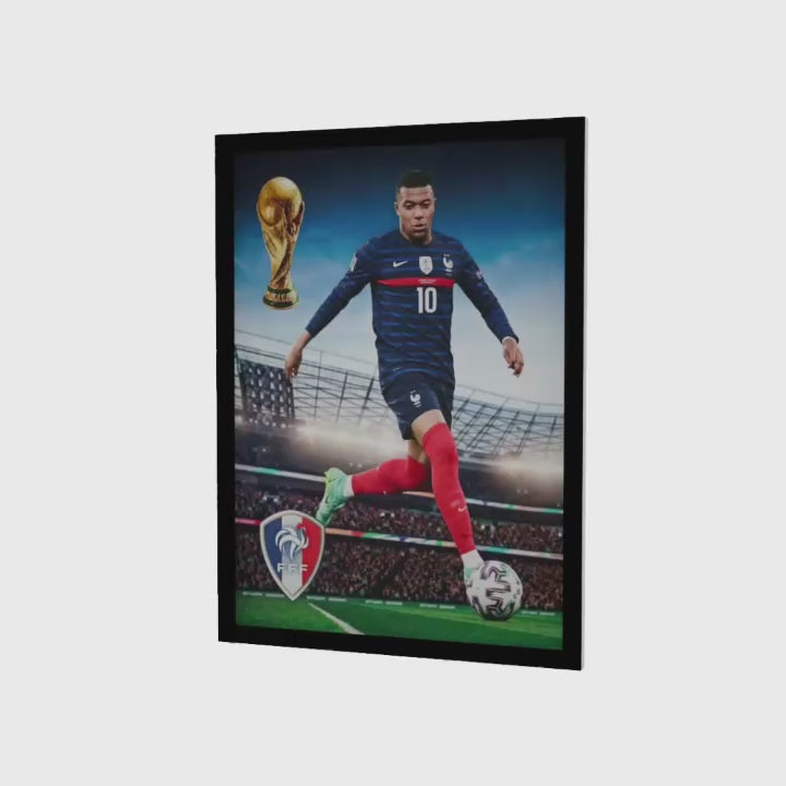 The Eternal Legend – Football Lenticular Portrait