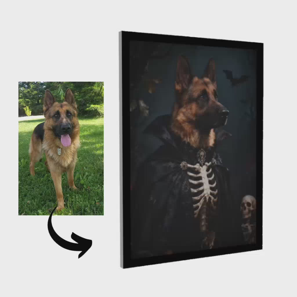 Halloween –  Pet Lenticular Portrait