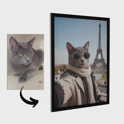 Traveler – Pet Lenticular Portrait