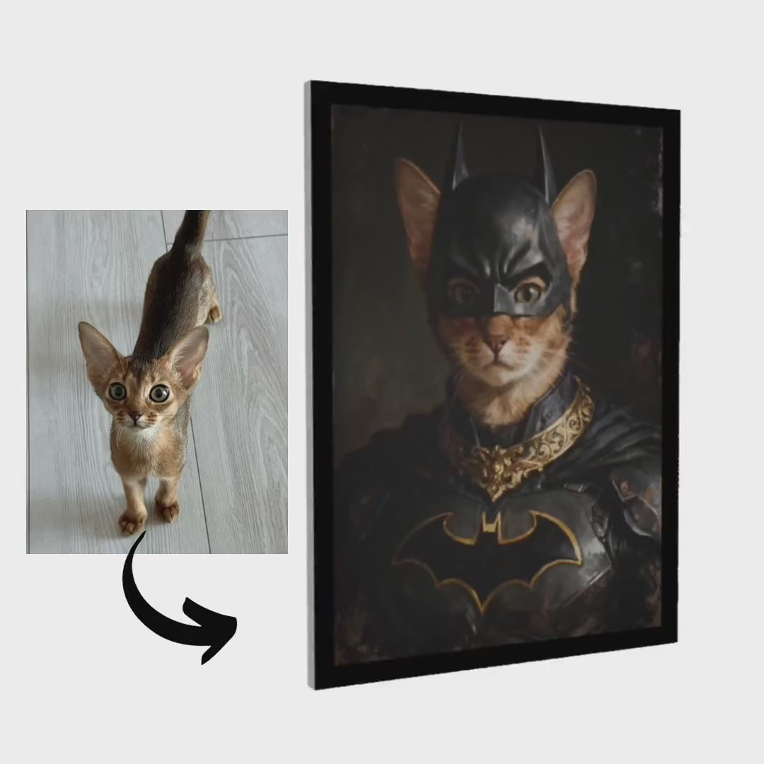 Super heroes – Pet Lenticular Portrait