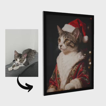 Christmas – Pet Lenticular Portrait