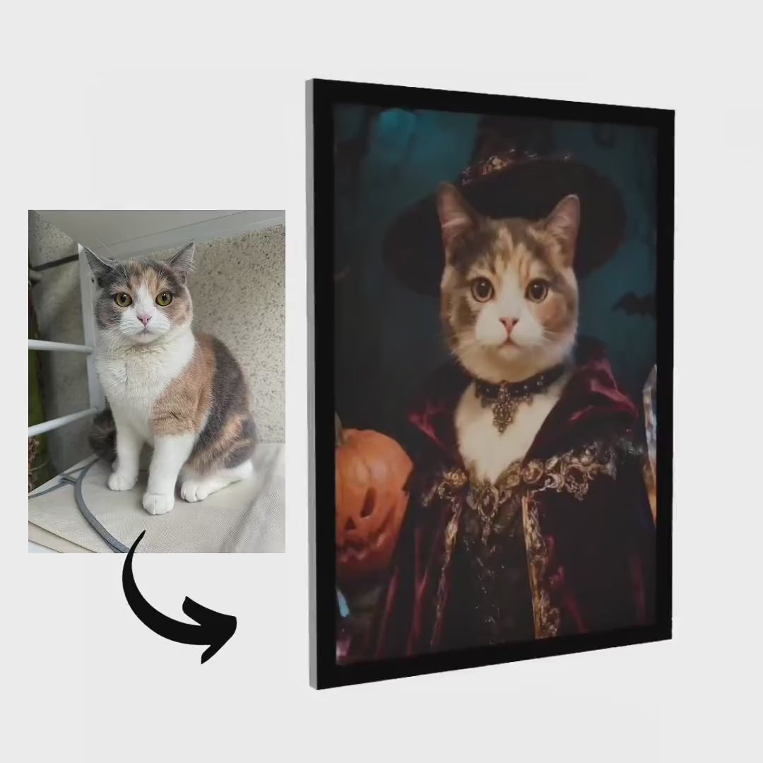 Halloween –  Pet Lenticular Portrait