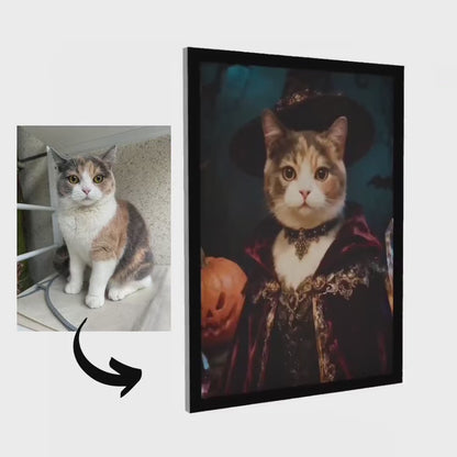 Halloween –  Pet Lenticular Portrait