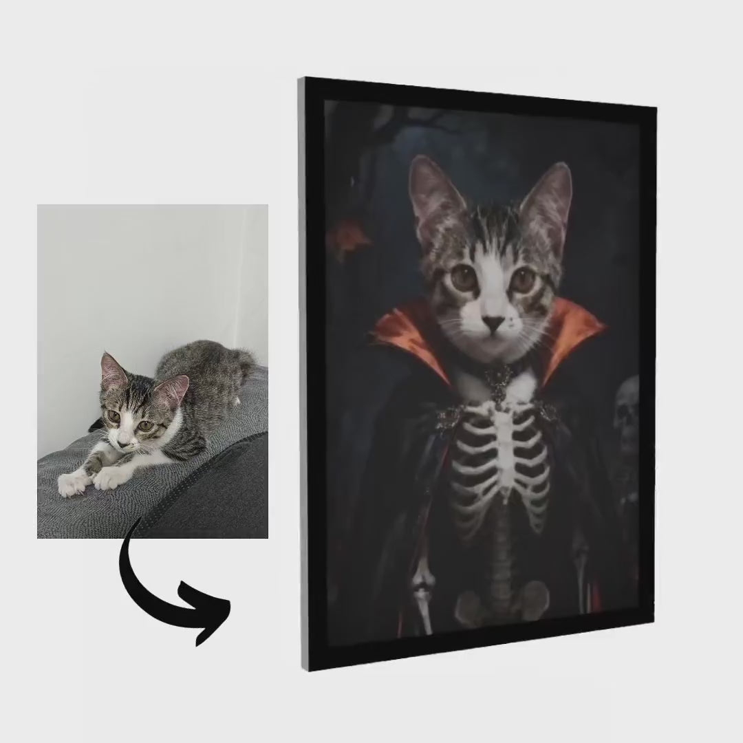 Halloween –  Pet Lenticular Portrait
