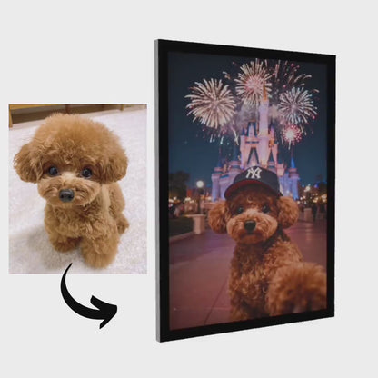 Night Tour – Pet Lenticular Portrait