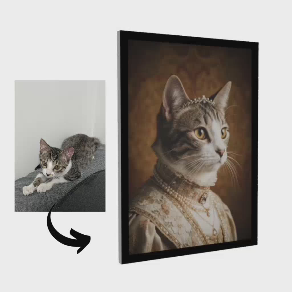 Princess – Pet Lenticular Portrait