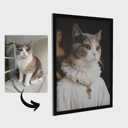 The Count - Pet Lenticular Portrait