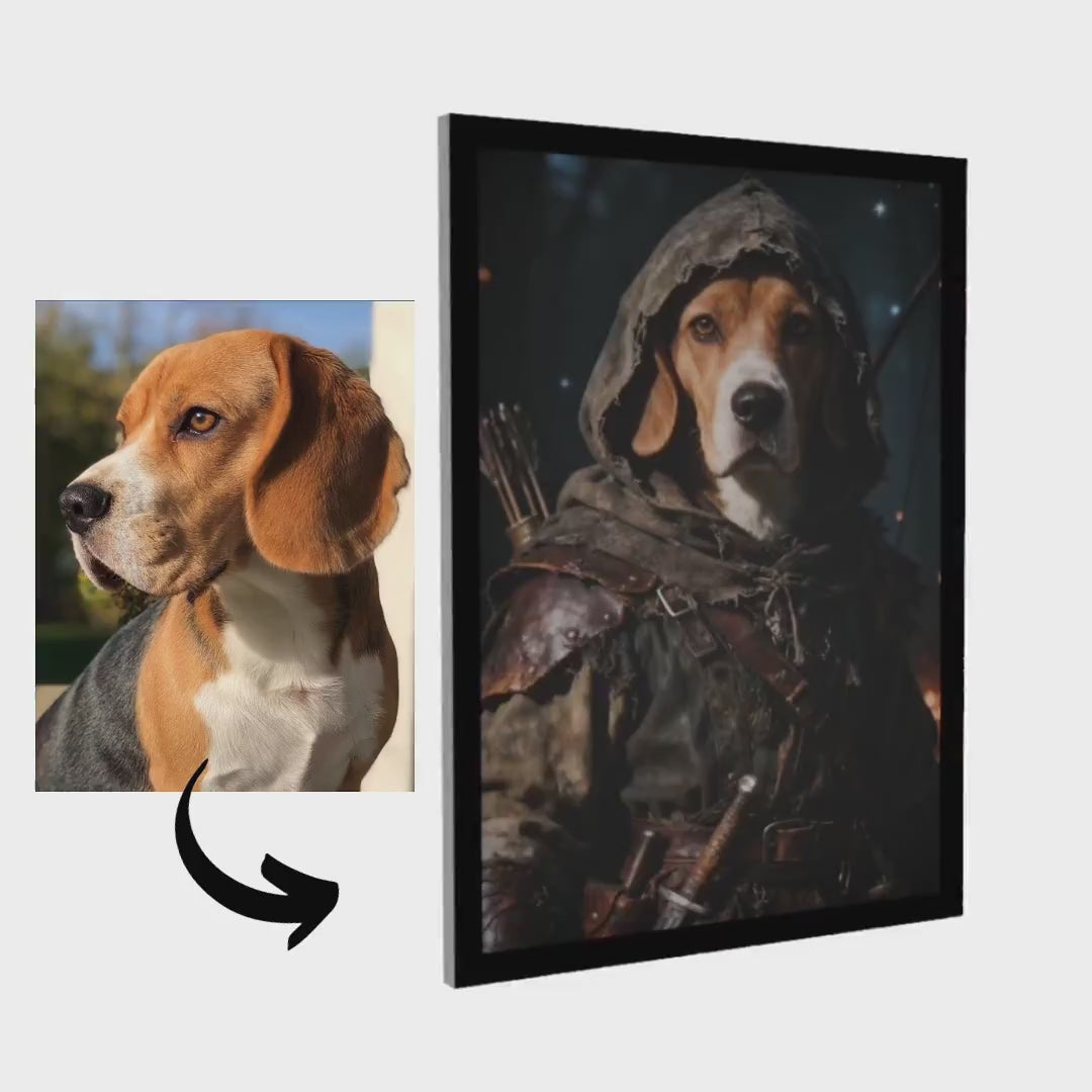 Guardian – Pet Lenticular Portrait