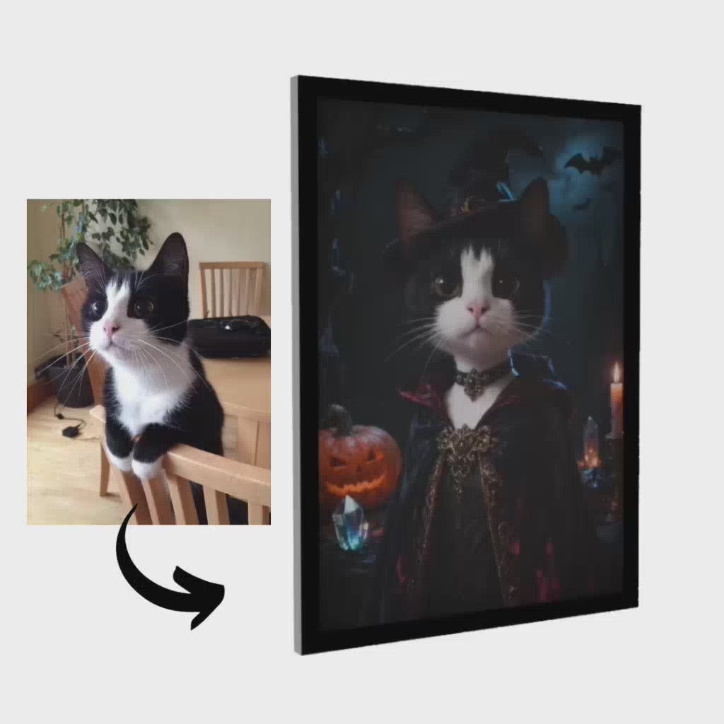 Halloween –  Pet Lenticular Portrait