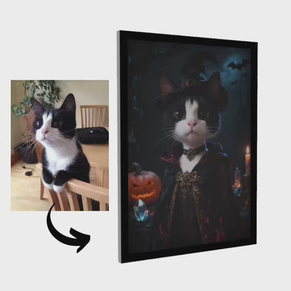 Halloween –  Pet Lenticular Portrait