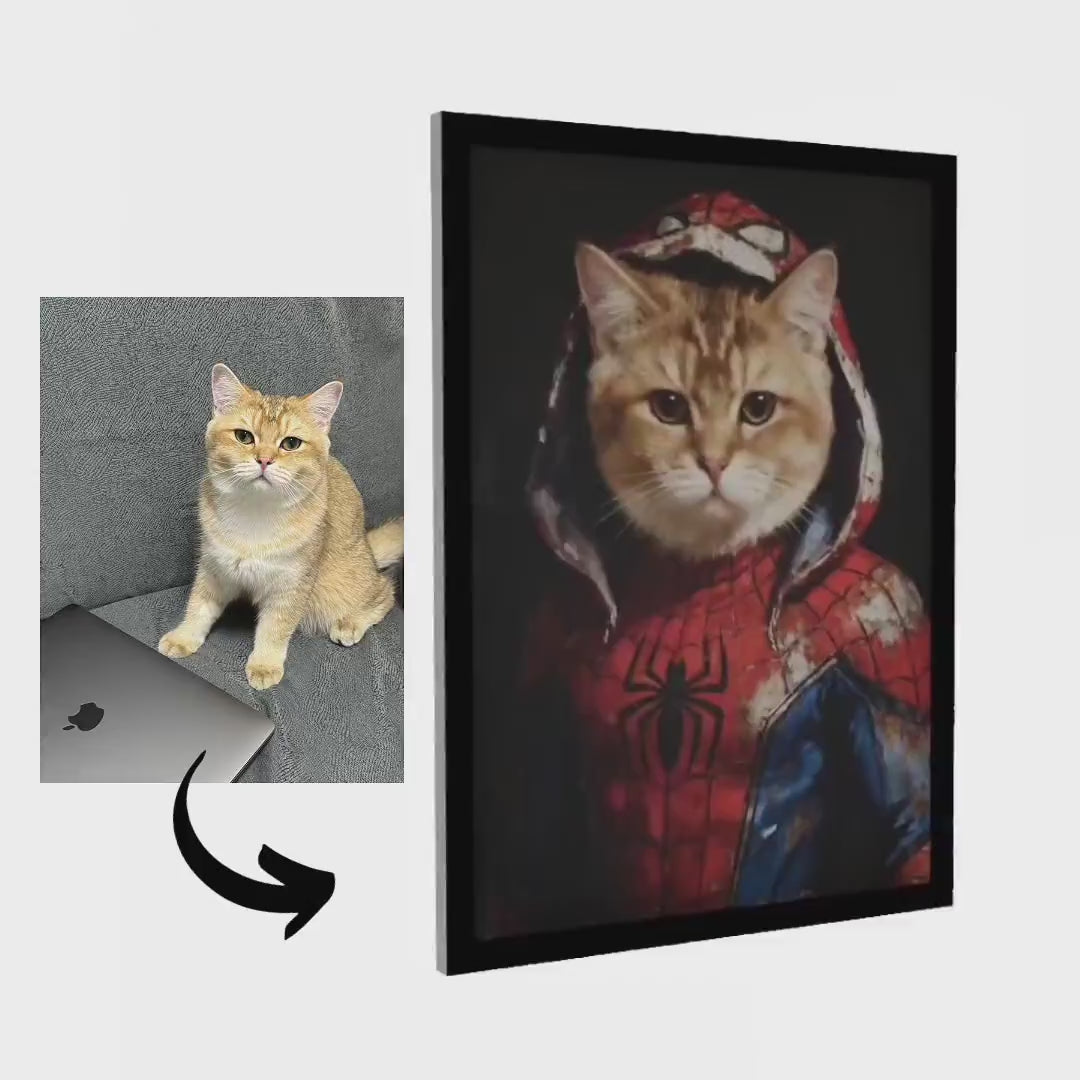 Super heroes – Pet Lenticular Portrait