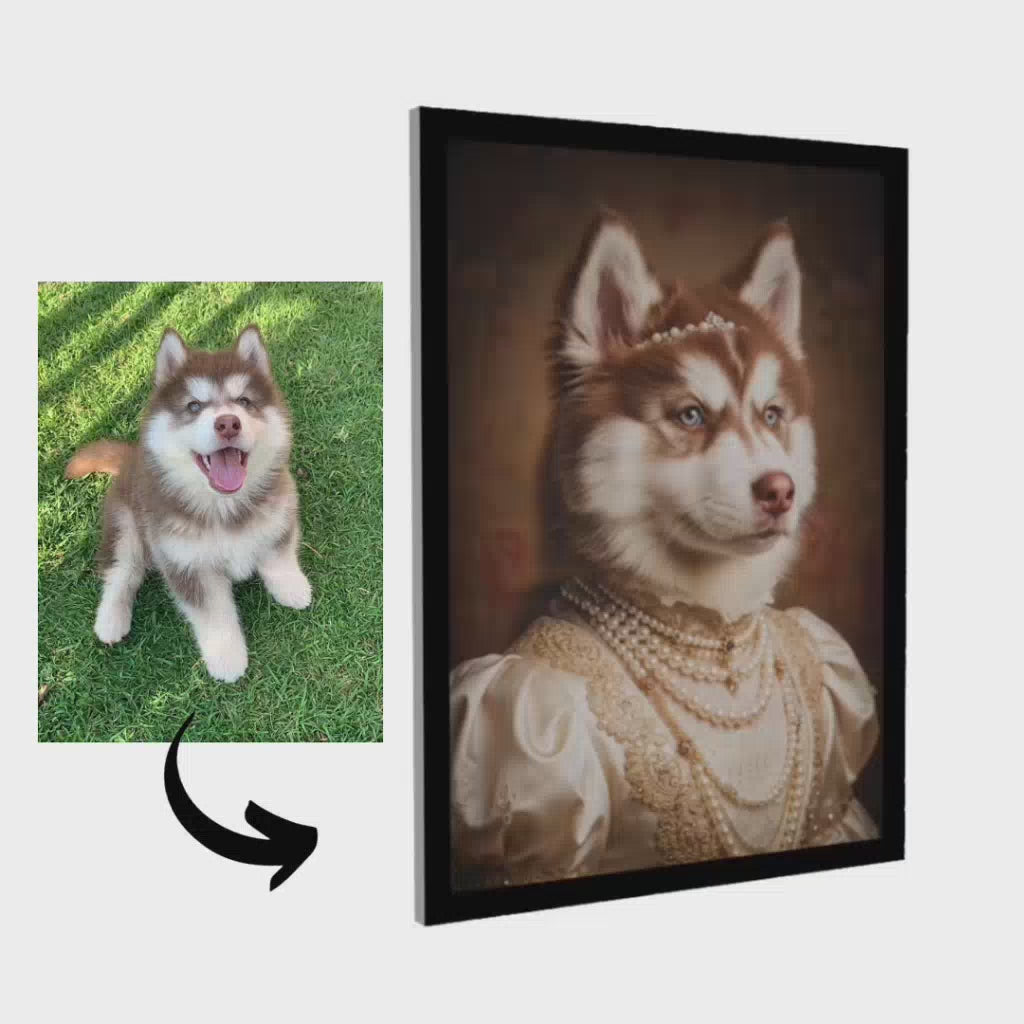 Princess – Pet Lenticular Portrait