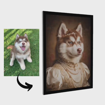 Princess – Pet Lenticular Portrait