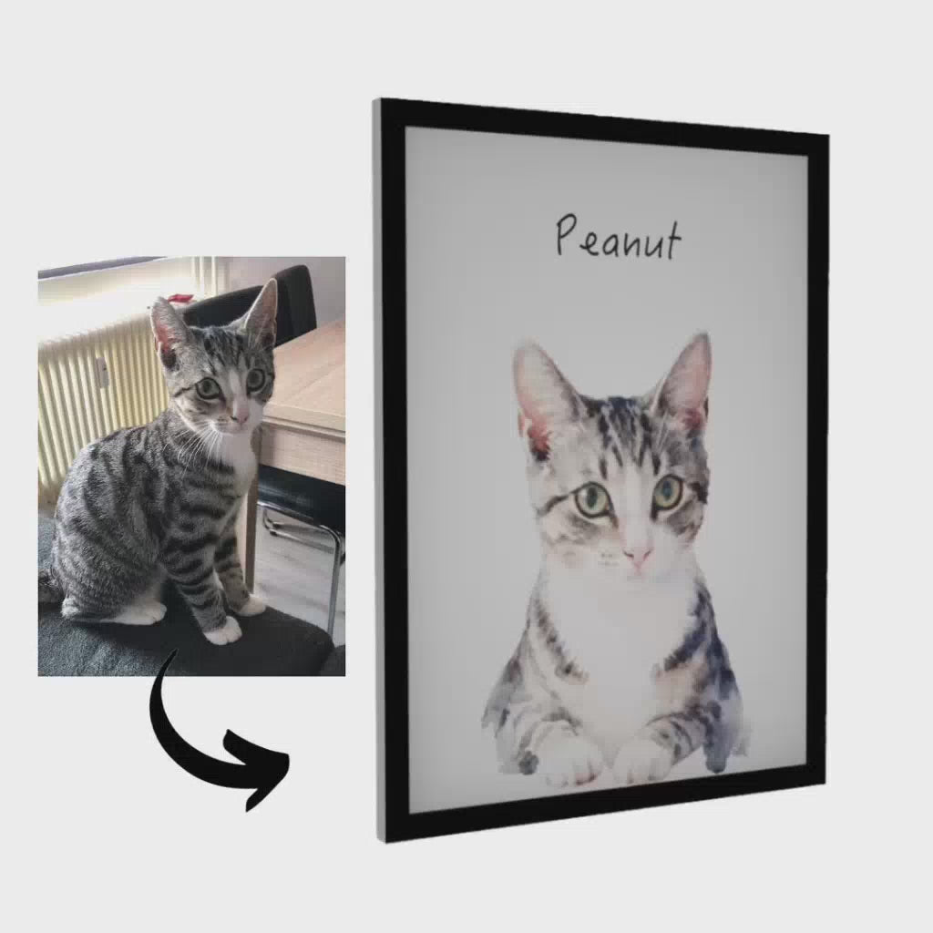 Memorial – Pet Lenticular Portrait
