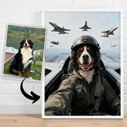 Soldier – Pet Lenticular Portrait