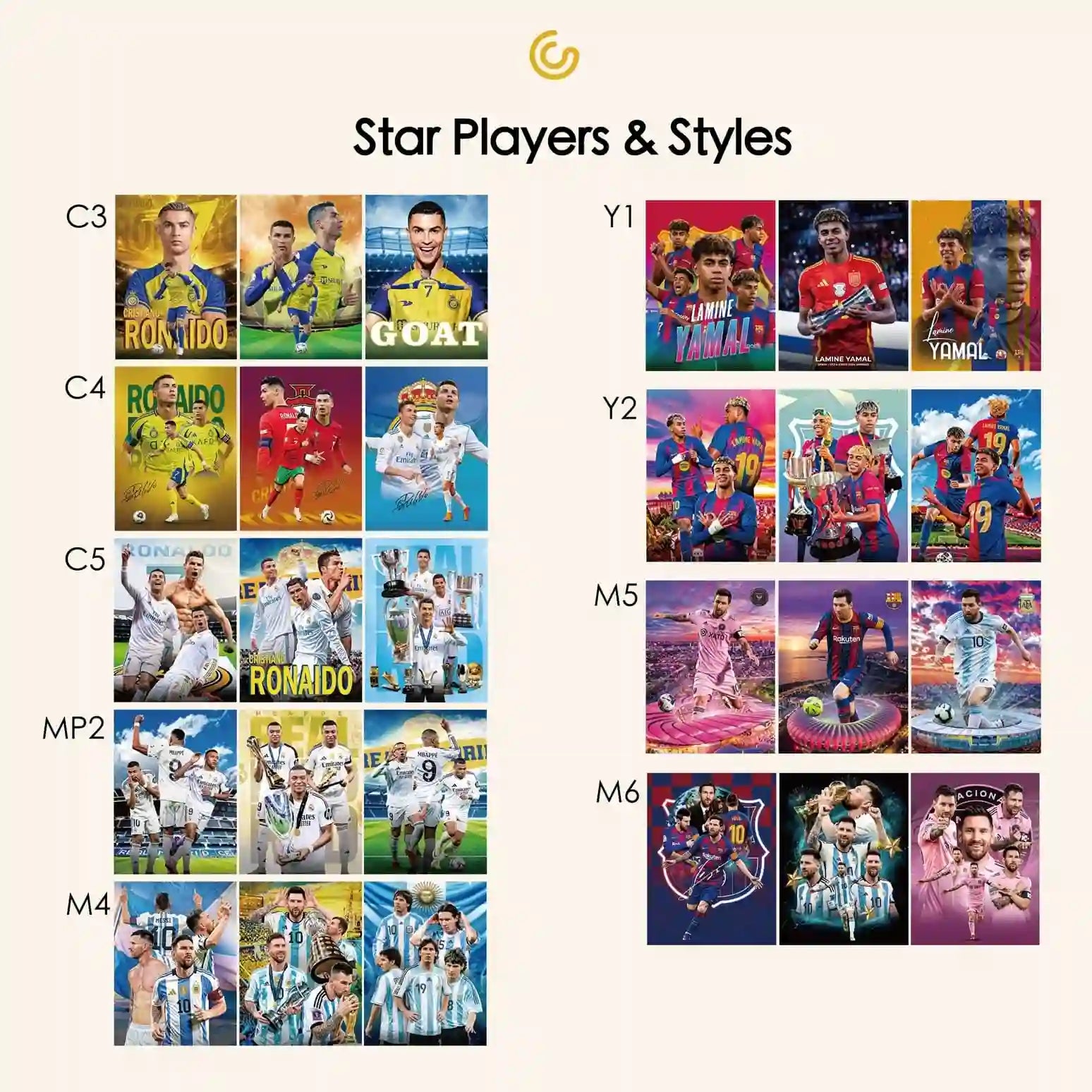 The Eternal Legend – Football Lenticular Portrait
