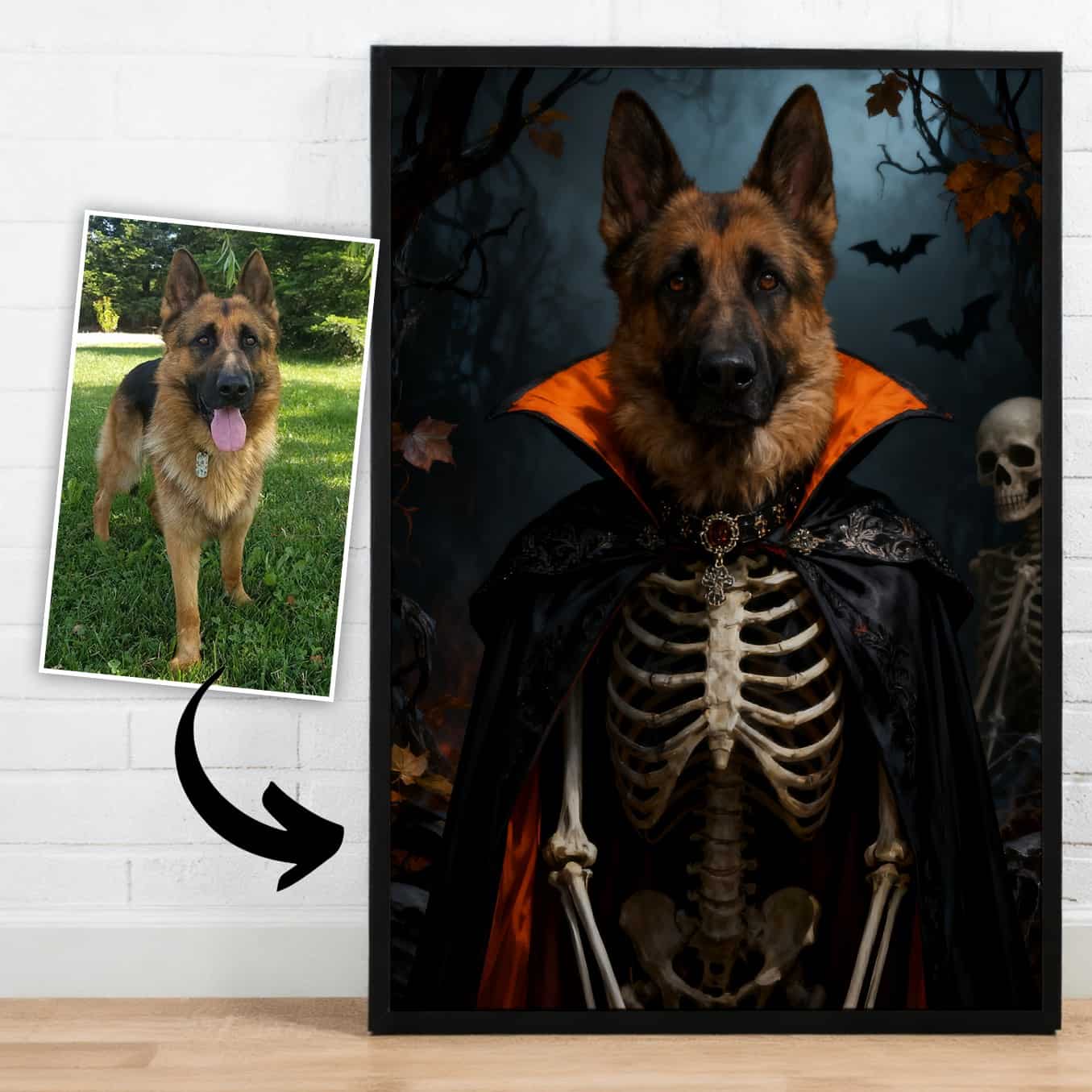 Halloween –  Pet Lenticular Portrait