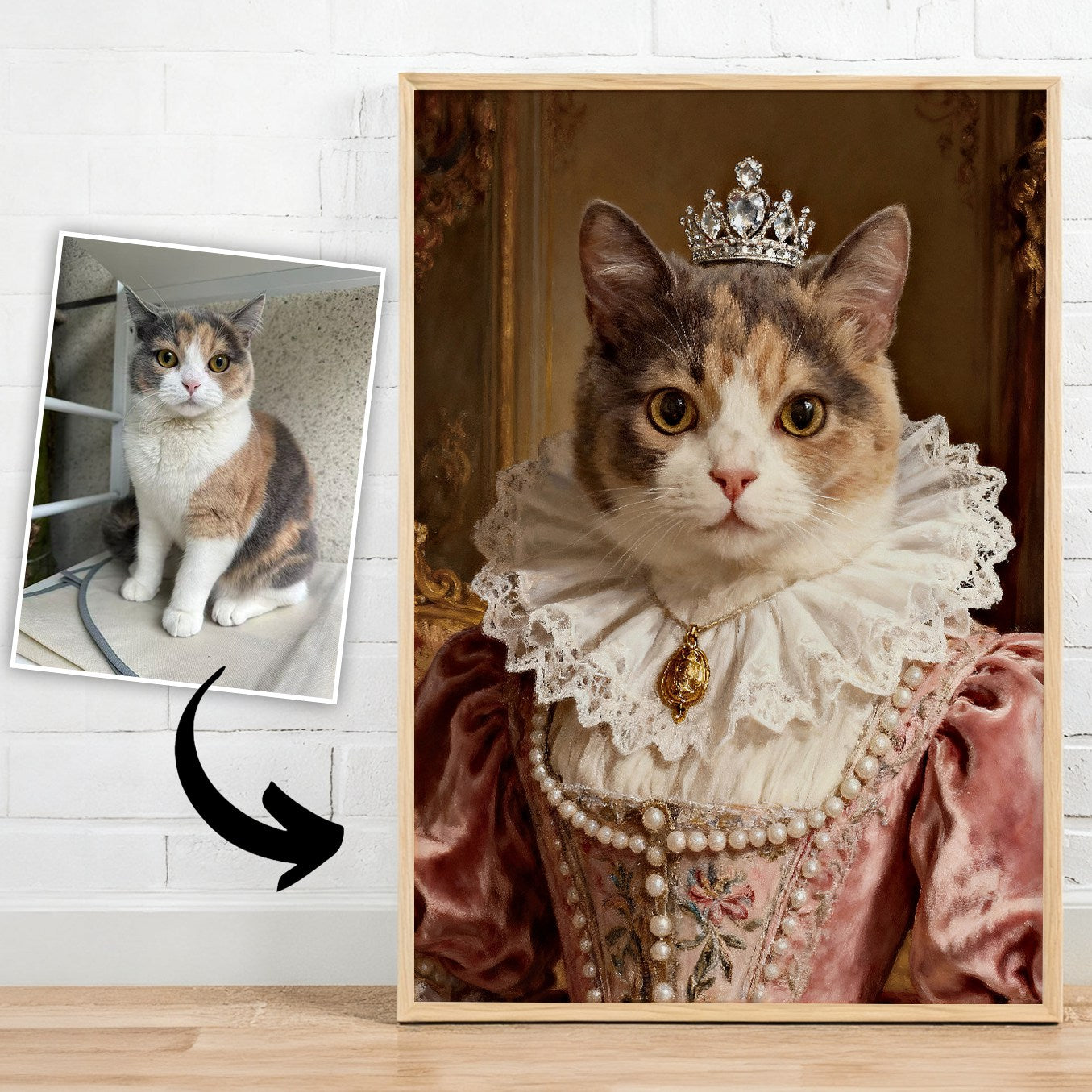 Princess – Pet Lenticular Portrait